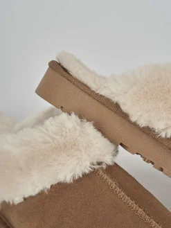 Stivaletti camoscio marrone