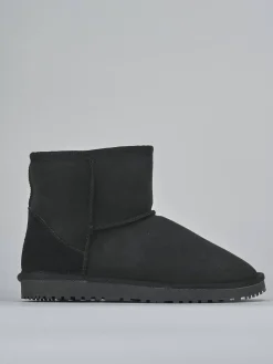 Stivaletti camoscio nero