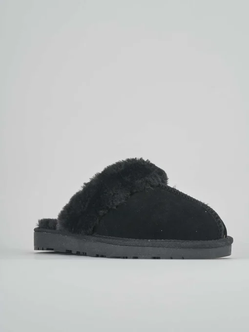 Stivaletti camoscio nero