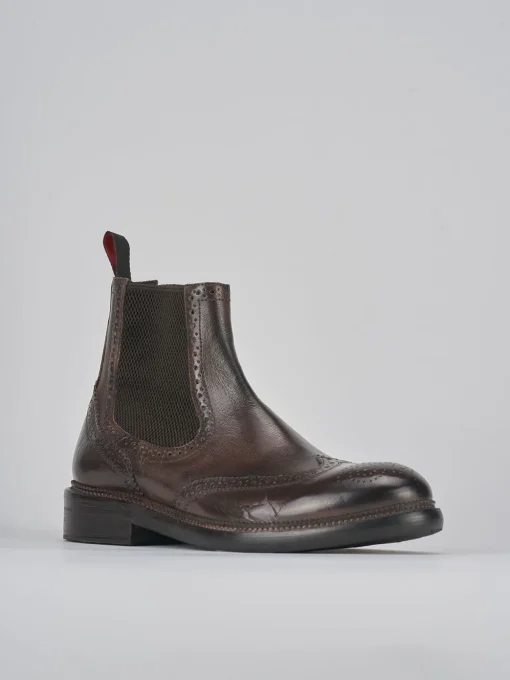 Stivaletti pelle bronzo