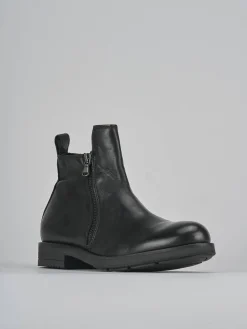 Stivaletti pelle nero