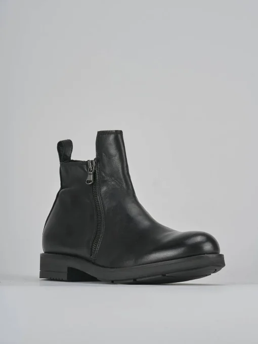 Stivaletti pelle nero
