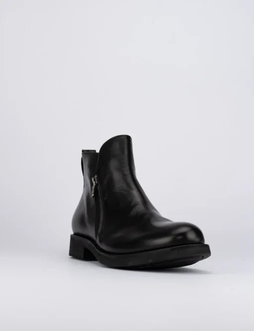 Stivaletti pelle nero