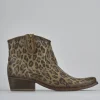 Stivaletti tacco 3cm camoscio multicolor