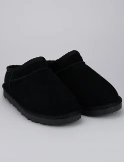 Stivaletti tacco 1cm camoscio nero