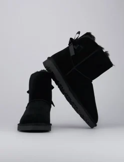 Stivaletti tacco 1cm camoscio nero