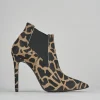 Stivaletti tacco 10cm cavallino giraffa