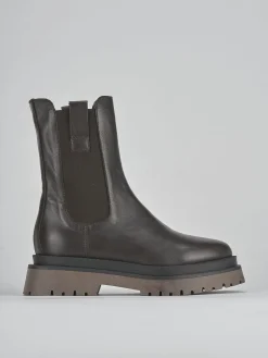 Stivaletti tacco 2cm pelle testa
