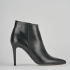 Stivaletti tacco 9cm pelle nero