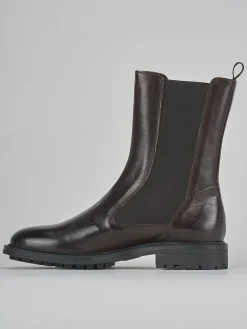 Stivaletti tacco 3cm pelle testa