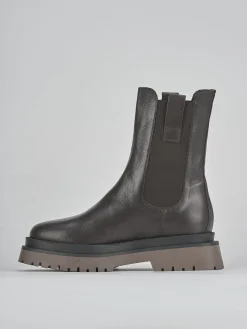 Stivaletti tacco 2cm pelle testa