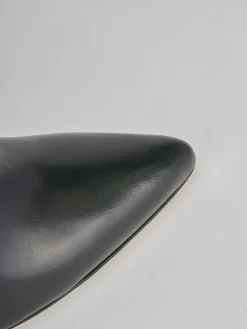 Stivaletti tacco 9cm pelle nero