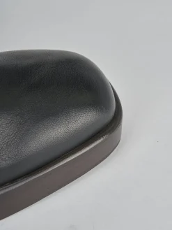 Stivaletti tacco 6cm pelle nero