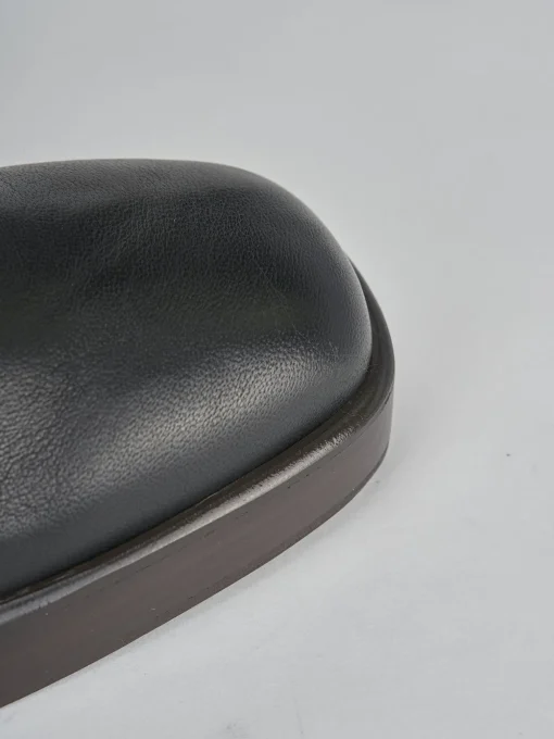 Stivaletti tacco 6cm pelle nero