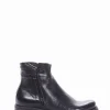 stivaletto tacco 2 cm nero