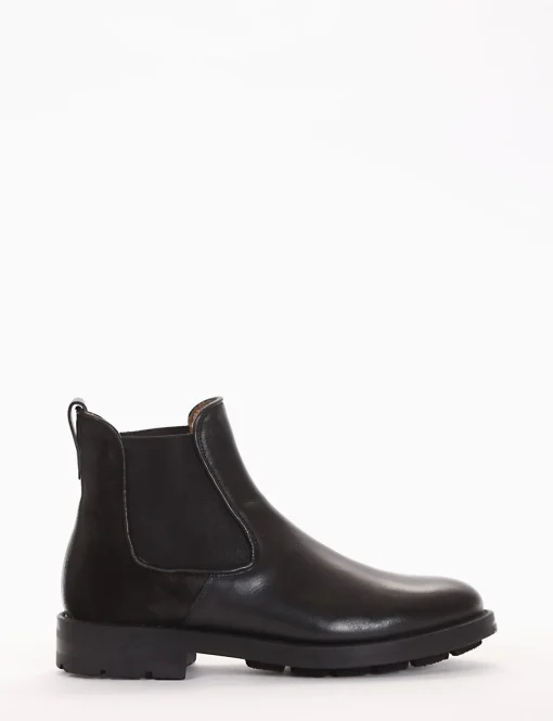 Stivaletto chelsea boot Tacco 2 cm nero