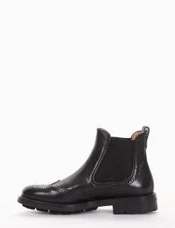 Stivaletto chelsea boot Tacco 2 cm nero