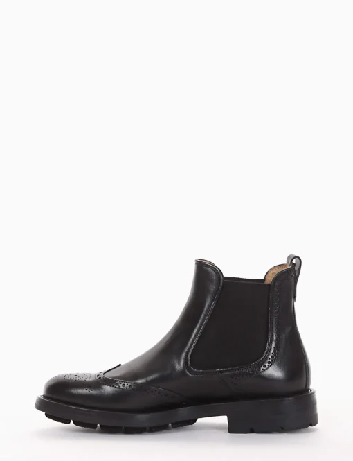 Stivaletto chelsea boot Tacco 2 cm nero