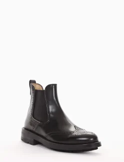 Stivaletto chelsea boot Tacco 2 cm nero