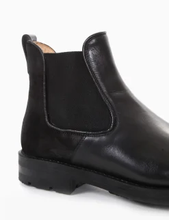 Stivaletto chelsea boot Tacco 2 cm nero