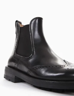 Stivaletto chelsea boot Tacco 2 cm nero
