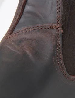 Stivaletto con fondo gomma flessibile e soletto in vera pelle testa