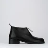 Stivaletto tacco 4 cm nero pelle