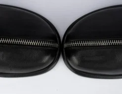 Stivaletto tacco 4 cm nero pelle
