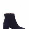 stivaletto tacco 5 cm blu