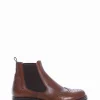 stivaletto tacco 2 cm cuoio