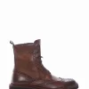 stivaletto tacco 2 cm cuoio