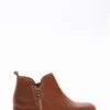 stivaletto tacco 2 cm cuoio