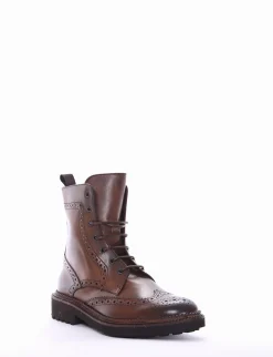 stivaletto tacco 2 cm cuoio