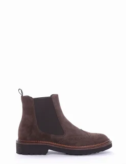 stivaletto tacco 2 cm grigio