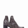 stivaletto tacco 5 cm grigio