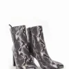 stivaletto tacco 8 cm grigio