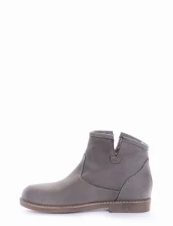 stivaletto tacco 2 cm grigio