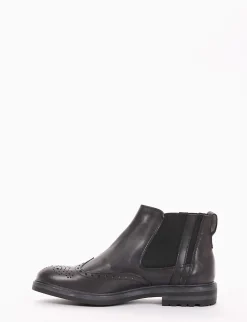 stivaletto tacco 2 cm grigio