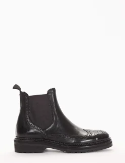 stivaletto tacco 2 cm nero