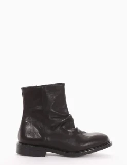 stivaletto tacco 2 cm nero
