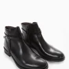 Stivaletto tacco 2 cm nero