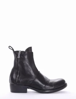 stivaletto tacco 2 cm nero