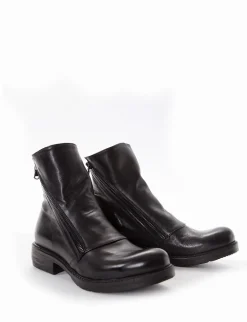 stivaletto tacco 2 cm nero