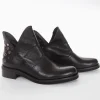 stivaletto tacco 3 cm nero