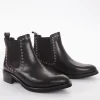 stivaletto tacco 3 cm nero