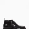 stivaletto tacco 2 cm nero