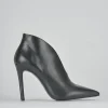 Stivaletto tacco 10 cm nero pelle