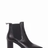stivaletto tacco 7 cm nero