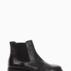 stivaletto tacco 2 cm nero