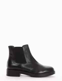 stivaletto tacco 2 cm nero